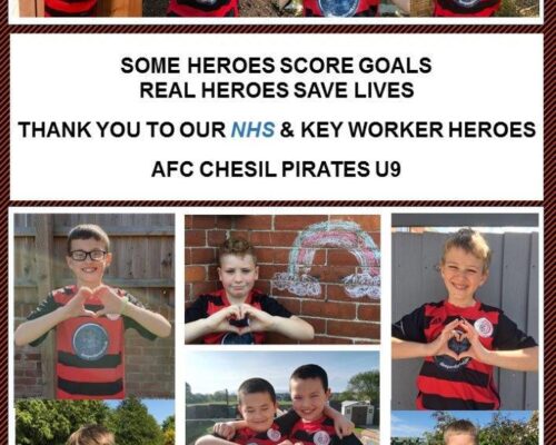 AFC Chesil Pirates thank the NHS
